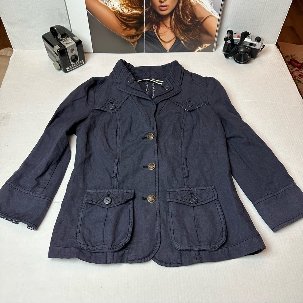 Utility Safari Jacket | Cotton Linen Field · Daughters of the Liberation